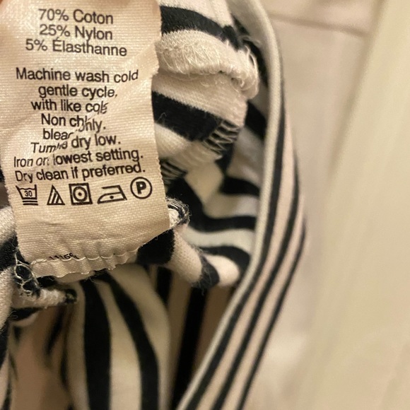 Madewell Striped Verse Dress in Black and White - Picture 7 of 7